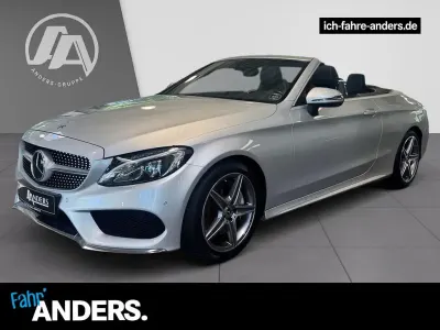Gebraucht Mercedes C250 AMG 204 PS (150 kW) 2017 Silber iridiumsilber Cabrio