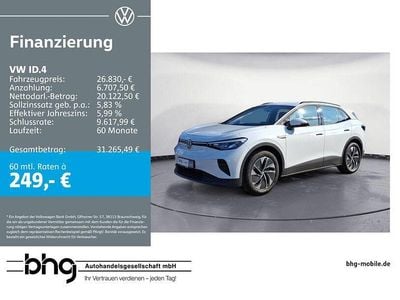 Gebraucht VW ID.4 Pro 150 kW (204 PS) 2022 Weiß SUV