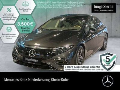 gebraucht Mercedes EQS580 4MATIC AMG Fahrass Airmat Pano Burmester