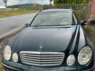 Brugt Mercedes E220 150 HK (110 kW) 2003 Grøn Stationcar