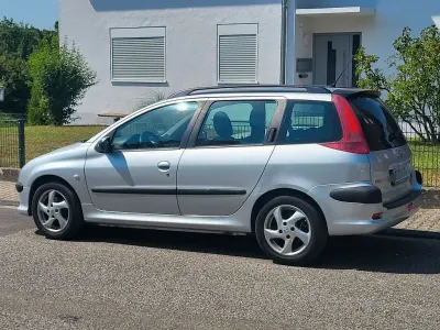 Gebraucht Peugeot 206 108 PS (79 kW) 2003 Silber Kombi