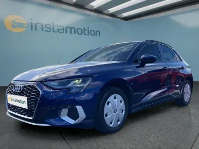 Usata Audi A3 Sportback 110 CV (80 kW) 2021 Blu Utilitaria