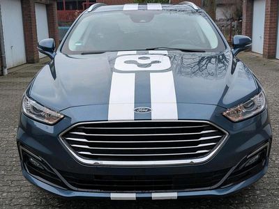 Blau Gebraucht 2019 Ford Mondeo Titanium Kombi | 15.499 € (Fairer Preis)