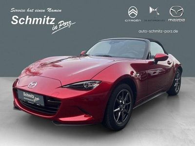 Rot Gebraucht 2020 Mazda MX5 Selection Cabrio | 23.799 € (Etwas zu teuer)