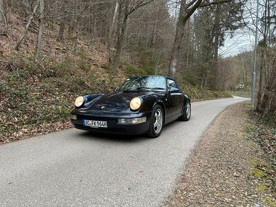 Usado Porsche 964 250 HP (183 kW) 1992 Azul Cabrios