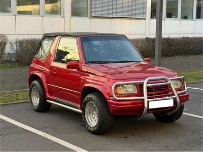 Gebraucht Suzuki Vitara 97 PS (71 kW) 1996 Rot Cabrio