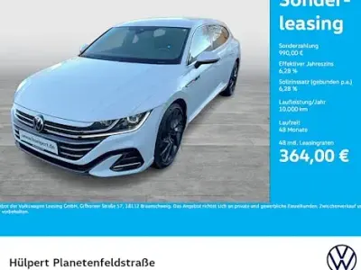 Usata VW Arteon R-line 200 CV (147 kW) 2022 Bianco Station wagon