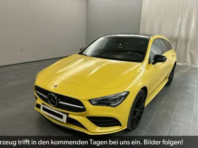Gebraucht Mercedes CLA250 AMG line 160 PS (117 kW) 2021 Sonnengelb Limousine