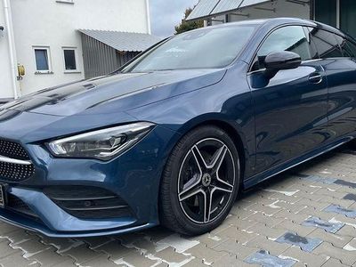 Blau Gebraucht 2020 Mercedes CLA220 Shooting Brake AMG Kombi | 23.900 € (Fairer Preis)