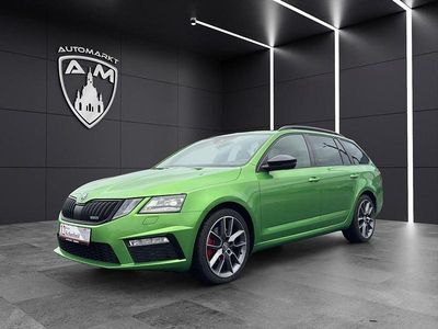 Rallyegrün metallic Gebraucht 2017 Skoda Octavia RS Kombi | 17.490 € (Etwas zu teuer)
