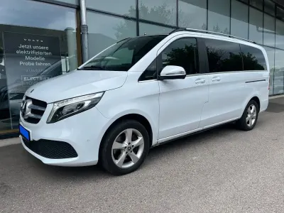 Gebraucht Mercedes V250 Avantgarde 190 PS (139 kW) 2021 Weiß Van / Kleinbus