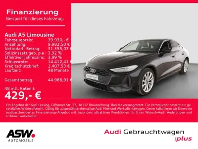 Second-hand Audi A5 Basis 204 CP (150 kW) 2025 Negru Berlinǎ