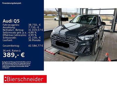 Gebraucht Audi Q5 S-Line 299 PS (219 kW) 2023 Schwarz SUV