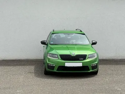Gebraucht Skoda Octavia RS 184 PS (135 kW) 2015 Grün Kombi