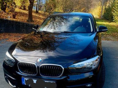 Gebraucht BMW 116 Advantage 109 PS (80 kW) 2017 Schwarz Kleinwagen