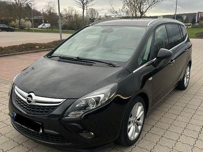 Gebraucht Opel Zafira Tourer Edition 140 PS (102 kW) 2012 Schwarz Van / Kleinbus