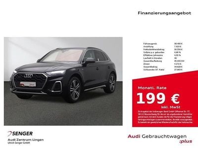 Gebraucht Audi Q5 S-Line 265 PS (194 kW) 2022 Mythosschwarz metallic SUV