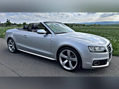 Używany Audi A5 Cabriolet S-Line 240 KM (176 kW) 2010 Srebrny Kabriolet