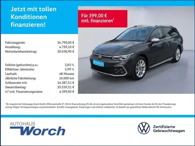 Usata VW Golf Alltrack 200 CV (147 kW) 2024 Grigio Station wagon