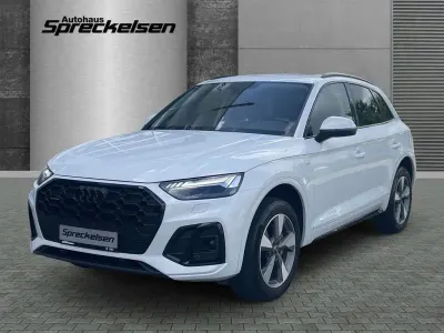 Gebraucht Audi Q5 S-line plus 204 PS (150 kW) 2022 Gletscherweiß metallic SUV