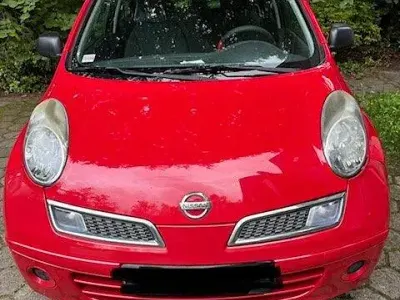 Gebraucht Nissan Micra 80 PS (58 kW) 2009 Rot Kleinwagen