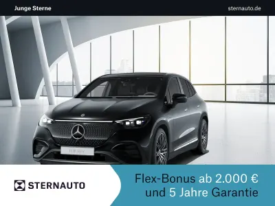 Gebraucht Mercedes EQE350 AMG 214 kW (292 PS) 2024 Metalliclack obsidianschwarz metallic SUV