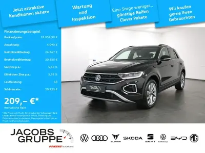 Gebraucht VW T-Roc Goal 110 PS (80 kW) 2025 Schwarz SUV
