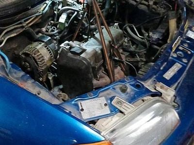 Gebraucht Fiat Punto Cabriolet 1997 Blau Cabrio