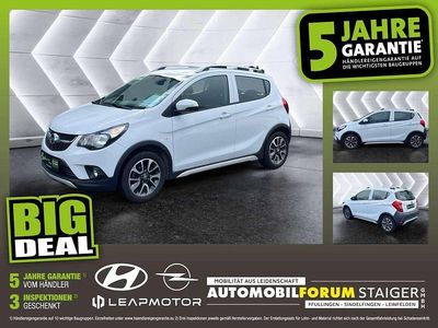 Gebraucht Opel Karl Rocks 73 PS (53 kW) 2019 Schneeweiss/summitwhite/arctic Kleinwagen