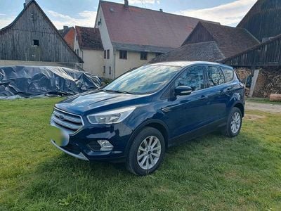 Second-hand Ford Kuga Trend 120 CP (88 kW) 2018 Albastru SUV
