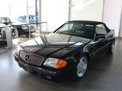 Usata Mercedes SL500 AMG 320 CV (235 kW) 1991 Blu Cabrio