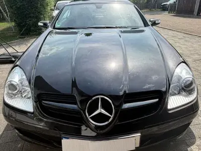 Gebraucht Mercedes SLK200 163 PS (119 kW) 2004 Schwarz Cabrio