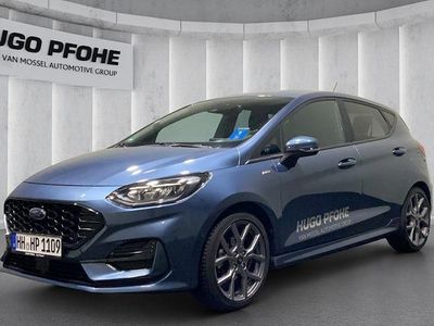Blau Gebraucht 2023 Ford Fiesta ST-Line Limousine | 19.690 € (Etwas zu teuer)