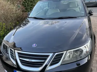 Gebraucht Saab 9-3 Cabriolet Vector 150 PS (110 kW) 2011 Schwarz Cabrio