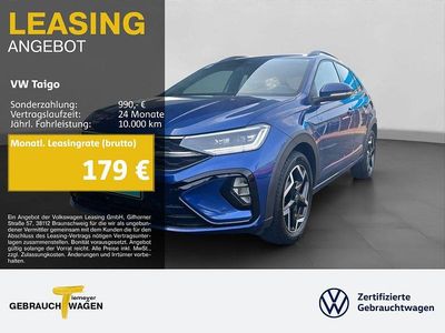 Gebraucht VW Taigo R-line 150 PS (110 kW) 2025 Blau SUV
