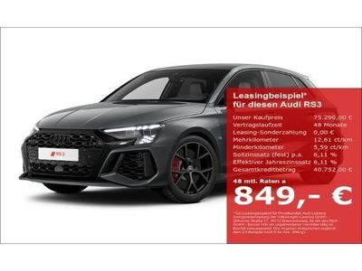 gebraucht Audi RS3 Sportback 2.5 TFSI quattro S tronic HUD+Feinnappa-