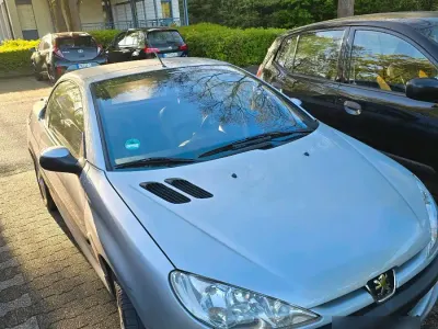 Usata Peugeot 206 CC Platinum 110 CV (80 kW) 2002 Argento Cabrio