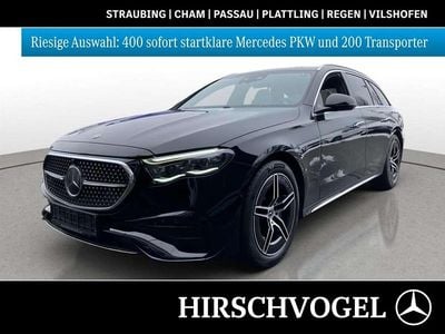 Gebraucht Mercedes E220 AMG line 197 PS (144 kW) 2026 Unilack schwarz Kombi