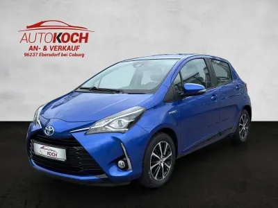 Gebraucht Toyota Yaris Hybrid Team 75 PS (55 kW) 2018 Blau Limousine