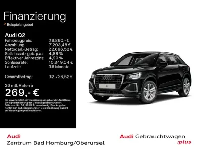 Gebraucht Audi Q2 Advanced Plus 150 PS (110 kW) 2025 Brillantschwarz SUV