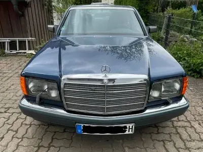 Gebraucht Mercedes 420 204 PS (150 kW) 1987 Blau Limousine