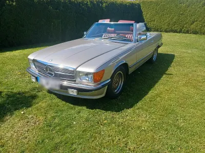 Gebraucht Mercedes SL380 160 PS (117 kW) 1984 Gold Cabrio