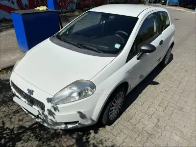 Gebraucht Fiat Punto Active 65 PS (47 kW) 2009 Weiß Kleinwagen