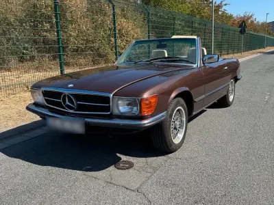 Gebraucht Mercedes SL450 224 PS (164 kW) 1979 Braun Cabrio