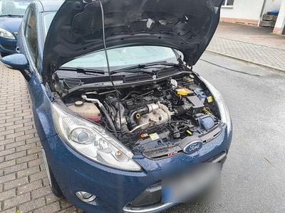 Gebraucht Ford Fiesta 95 PS (69 kW) 2010 Blau Kleinwagen