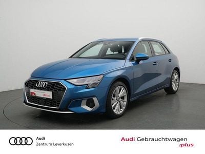 Usata Audi A3 Advanced 150 CV (110 kW) 2021 Blu Berlina