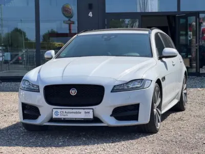 Gebraucht Jaguar XF R-Sport 241 PS (177 kW) 2018 Weiss (metallic) Kombi