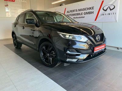 gebraucht Nissan Qashqai 1,3 DIG-T Black Edition/NAVI/PANORAMA/AHK/360°