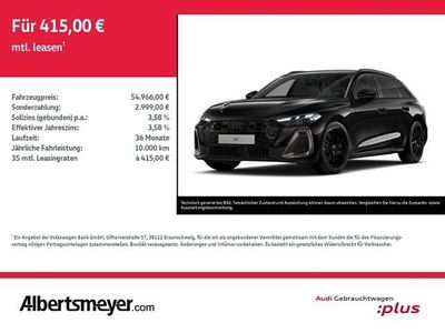 Gebraucht Audi A5 Ambiente 204 PS (150 kW) 2025 Mythosschwarz metallic Kombi