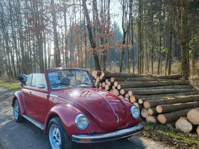 Gebraucht VW Käfer 50 PS (36 kW) 1973 Rot Cabrio